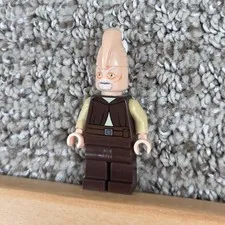 LEGO Star Wars Ki-Adi-Mundi Minifigure Jedi Master Brown Robes sw0319 7959