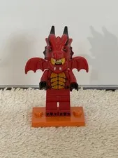 LEGO Red Dragon Suit Minifigure Series 18 Party Character MINIFIGURES Theme
