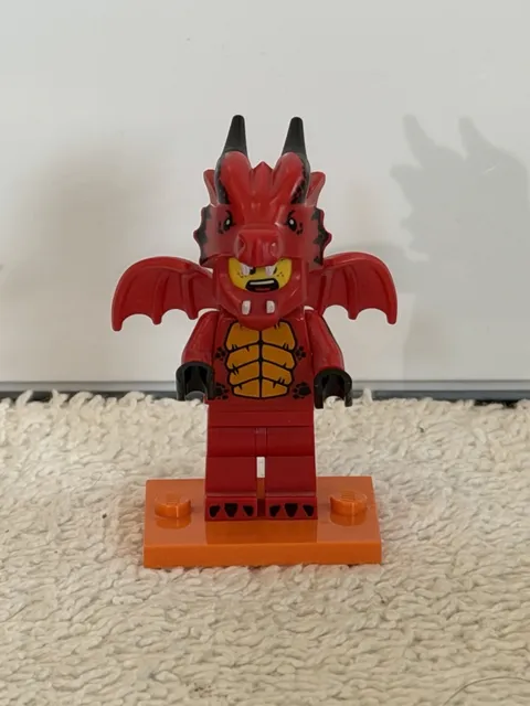 LEGO Red Dragon Suit Minifigure Series 18 Party Character MINIFIGURES Theme