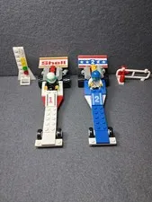 Vintage 1989 Lego 6591-1 Nitro Dragsters Set, Incomplete