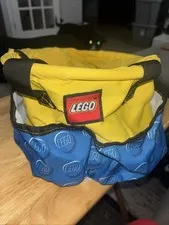 Lego Travel Collapsible Carry Storage Bag Bucket 9 inch