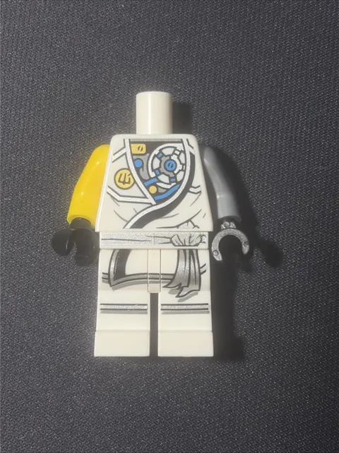 Lego Ninjago Tournament of Elements Battle Damage Zane Torso & Legs Only