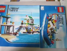 Lego City instructions, instruction 4644 parts 1 and 2, part 1 and 2