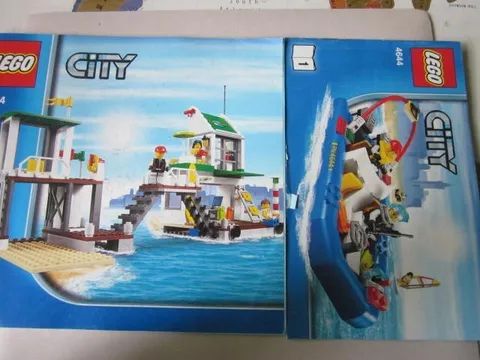 Lego City instructions, instruction 4644 parts 1 and 2, part 1 and 2