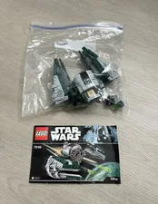 LEGO Star Wars 75168 Yoda's Jedi Starfighter Parts Bulk Lot w/ Instructions Bag