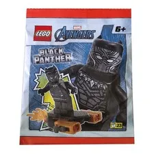 LEGO Marvel Super Heroes Black Panther Hoverboard Minifigure Paper Bag L0002276