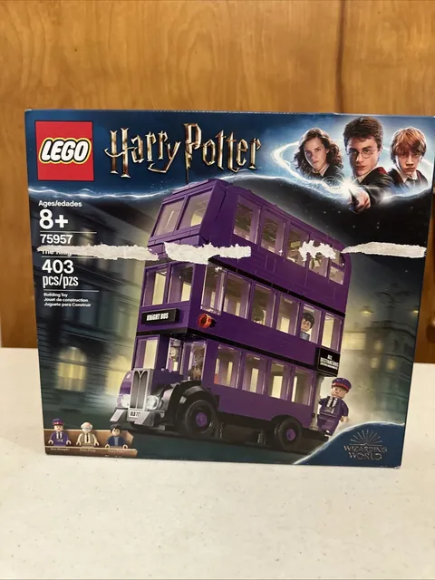 75957 LEGO Harry Potter: The Knight Bus, 100% Complete with Unapplied Stickers