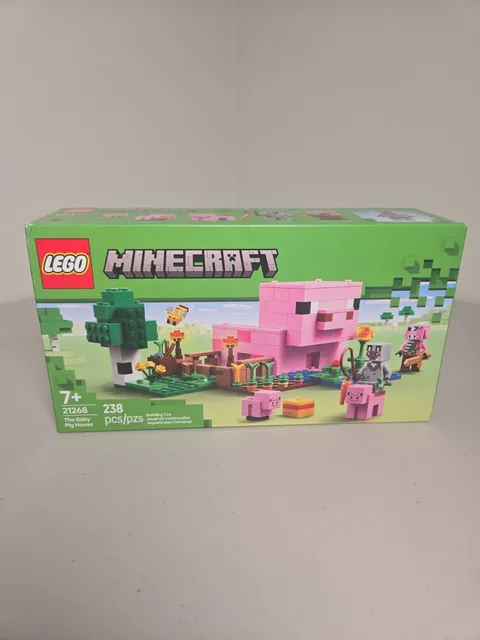 LEGO Minecraft 21268 The Baby Pig House Toy Figures and Playset - Building NEW