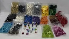 LEGO 3 lbs Pounds Random Parts Pieces Building Plates Blocks Figures Bulk Lot.