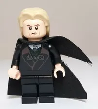 Lego Harry Potter Lucius Malfoy Minifigure w Cape HP104 For Sets 4867 4736 10217