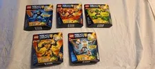 LEGO NEXO KNIGHTS Powers Set of 5 All New Clay Macy Aaron Axl Lance