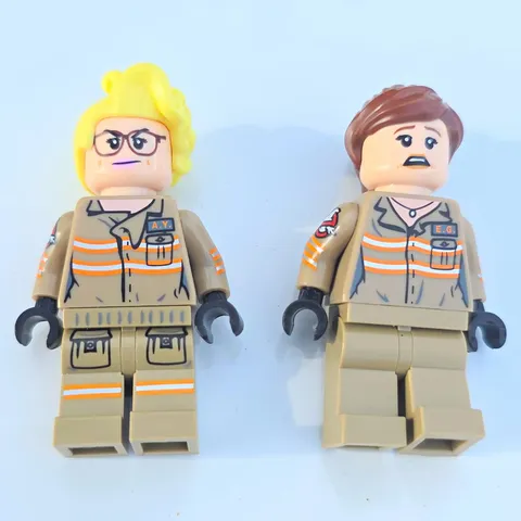 LEGO Ghostbusters Abby Yates & Erin Gilbert Minifigure Lot of 2 Figures