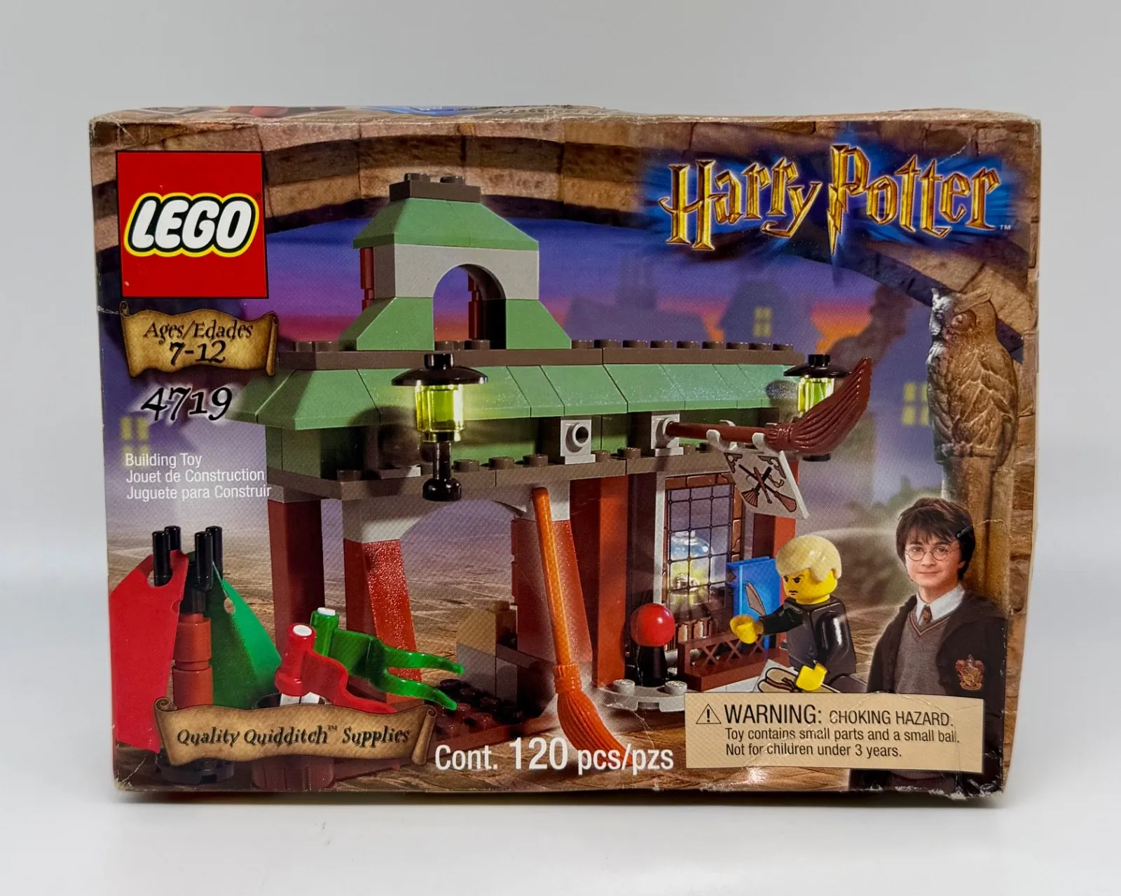 LEGO HARRY POTTER 4719  - Quality Quidditch Supplies - NIB - Box Wear
