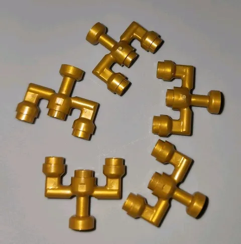 NEW LEGO® 5 Pearl Gold Minifig Utensil Candlestick Candelabra