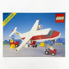 Lego Town Trans Air Carrier 6375 Vintage 1990 Airplane- Instruction Booklet ONLY