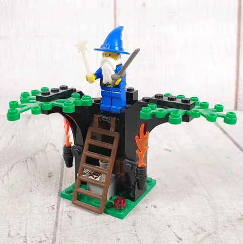 90% Complete - LEGO Dragon Masters: 6020 Magic Shop - Missing Parrot, Barrel Etc