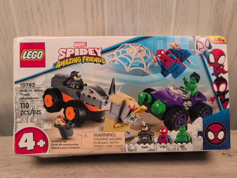 LEGO Spider-Man: Hulk vs. Rhino Truck Showdown (10782)