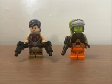 LEGO Star Wars Rebals Sabine Wren and Hera Syndulla minifigures