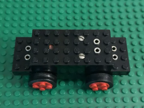 ⭐️LEGO Black Train Motor 4v⭐️Not Tested⭐️Vintage Piece⭐️