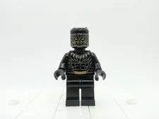 Erik Killmonger (Golden Jaguar) - sh0477 - Set 76099 - LEGO Minifigure