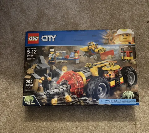 LEGO City 60186 Mining Heavy Driller  brand new sealed box