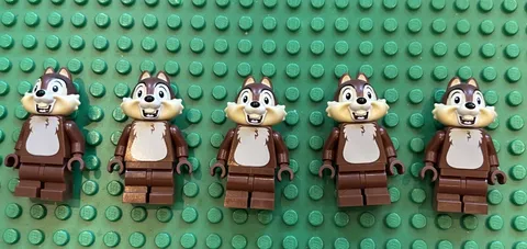 LEGO Disney Series 2 Minifigure Dale chipmunk x5 character army animal