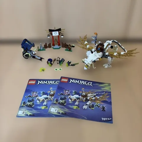 LEGO NINJAGO Master Wu Dragon 70734 In 2015 Used Retired W/Manual As Is