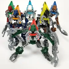 LEGO Bionicle Vahki Lot All 6 without Kanoka Disks 8614 8615 8616 8617 8618 8619