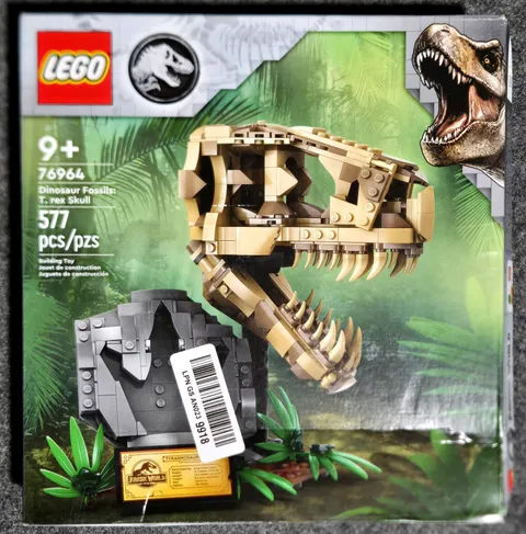 LEGO Jurassic World 76964 Dinosaur Fossils T. Rex Skull Sealed