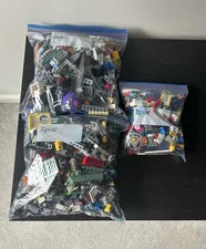 LEGO Bulk Lot Mixed Bricks Pieces Parts Multicolor Plastic in Bag