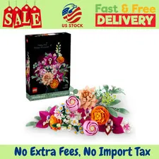 LEGO Botanicals Pretty Pink Flower Bouquet 10342 Adult Building Set