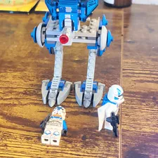 LEGO 501st Legion Clone Troopers Blue/Gray Walker Vehicle w/ Clone Troopers
