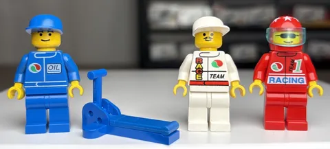 Lego Town Indy Transport (6335) MINFIGURES ONLY Octan Car Race Figure oct026