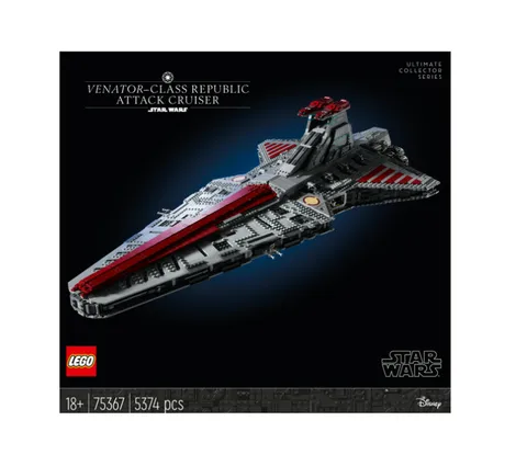 LEGO Star Wars UCS 75367 Venator Attack Cruiser 5374pc Sealed Expedited