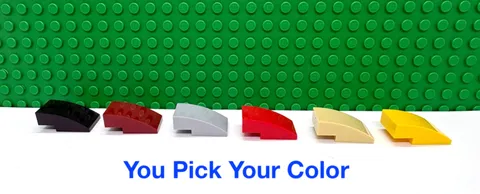 LEGO 3x2x2/3 Curved Smooth Slope "You Pick Your Color and Qty" NEW