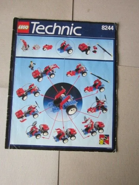 Lego Technic Building Instructions Instruction 8244 Module System