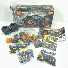 LEGO Technic 42119 Monster Jam Max D Pull Back Truck Set Complete w/ Box