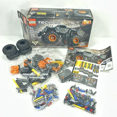 LEGO Technic 42119 Monster Jam Max D Pull Back Truck Set Complete w/ Box