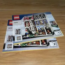 Lego Creator Expert Pet Shop Set 10218 Instructions (a)