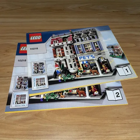 Lego Creator Expert Pet Shop Set 10218 Instructions (a)
