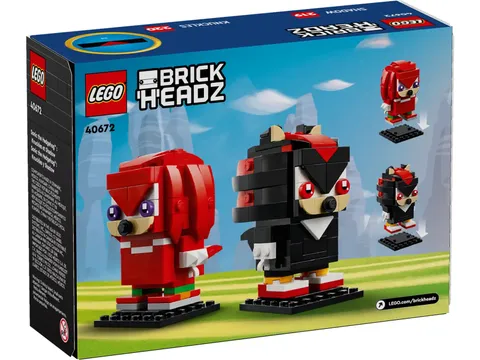 LEGO BrickHeadz - Knuckles & Shadow - #40672 (RETIRED)