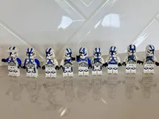 LEGO Star Wars Clone Trooper Minifigure Lot of 9