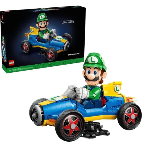 LEGO Mario Kart Luigi & Mach 8 MISSING BAG