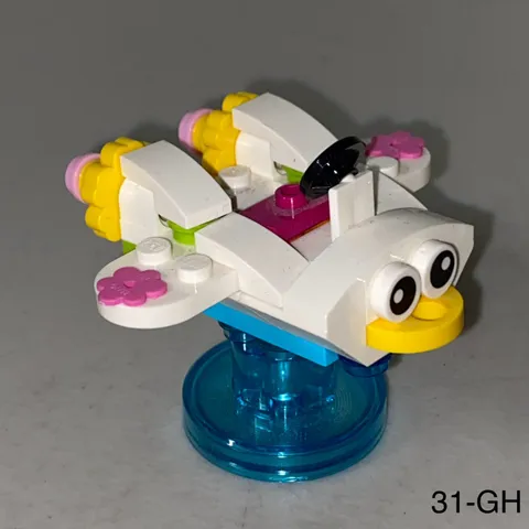 LEGO Dimensions Unikitty Cloud Cuckoo Car Vehicle Only 71231 The LEGO Movie