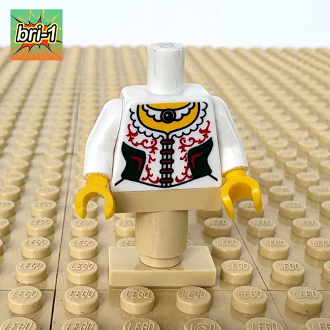 LEGO Store Minifigures, BAM: Female Corset Ruffled Collar, 973pb3371c01 PRINCESS