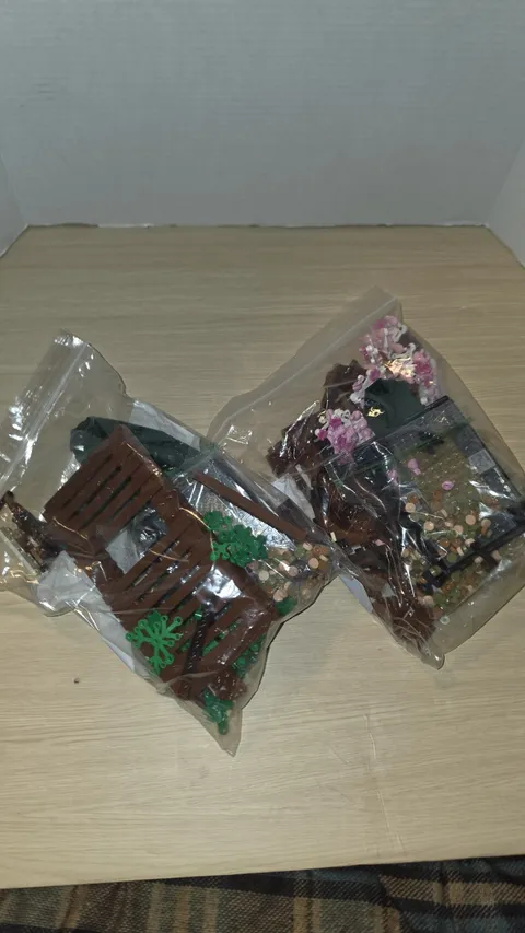 Lego Botanical Collection Bonsai Tree Set Lot Of 2 , Used No Manual 