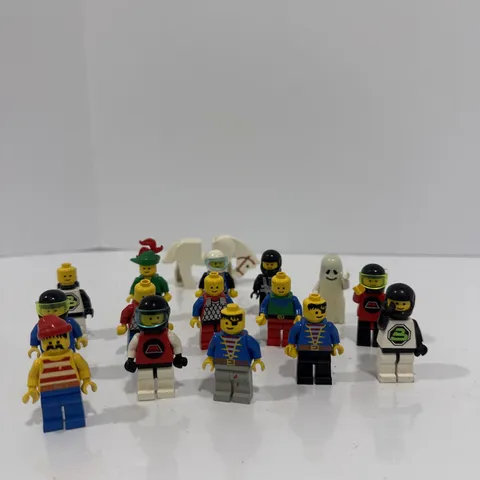 LEGO Vintage Minifigure Lot 1990s Space Castle M:Tron Ghost Knights Forestman