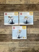LEGO® 31152 Creator 3 In 1 Space Astronaut Instruction Manuals Only!