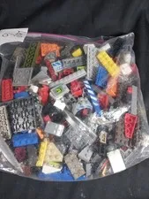 1 Pound of Legos Lot With Specialty Pieces And Action Figure 