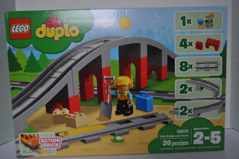 Lego Duplo Train Bridge & Tracks 10872